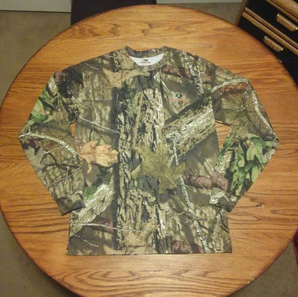 Mossy Oak Other - Mossy Oak 🍁 🌴 Camo Longsleeve Tee Shirt Medium Camouflage 🔥 Very realistic